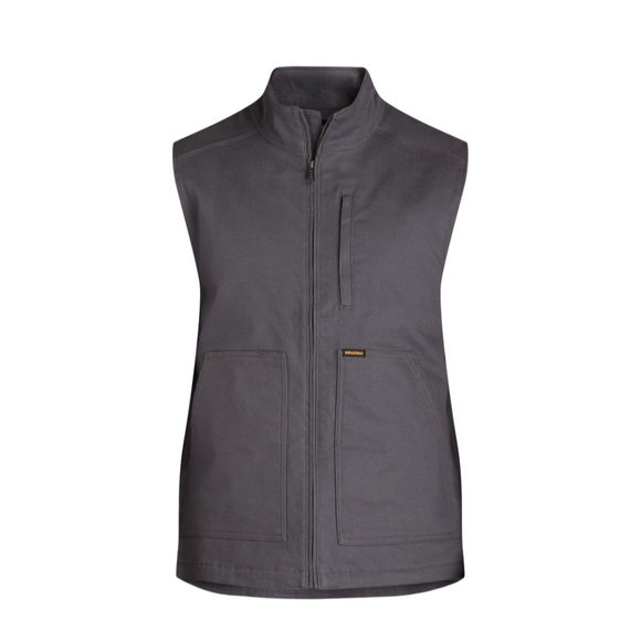 Brahma Men's Size 2XL (50-52) Work Vest Charcoal Sky NWT - Picture 4 of 5